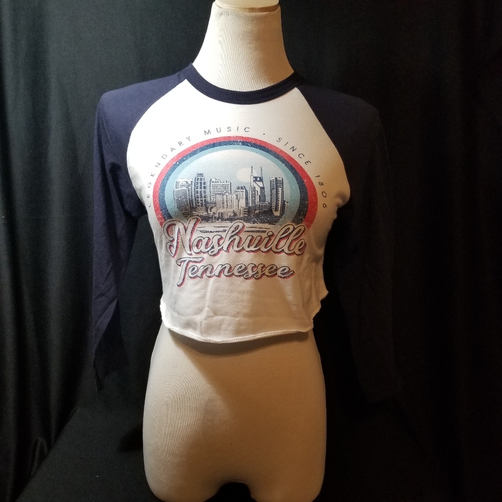 Nashville Tennessee Crop Top Jersey